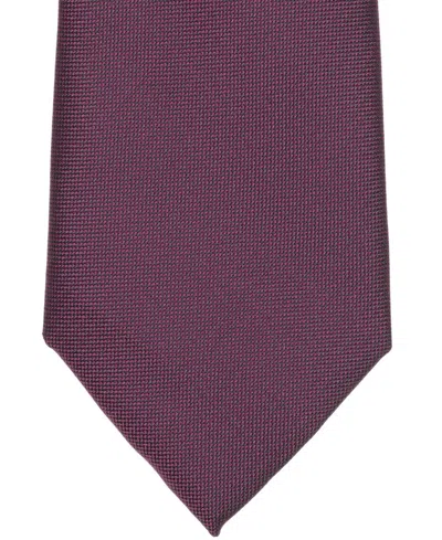 Alfani Men's Gilded Solid Slim Tie, Macy's Exclusive In Purple