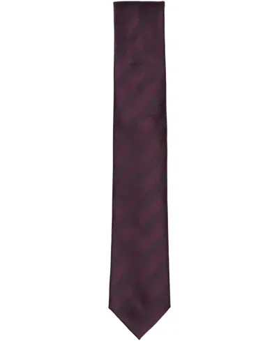 Alfani Men's Meridian Striped Slim Tie, Macy's Exclusive In Purple