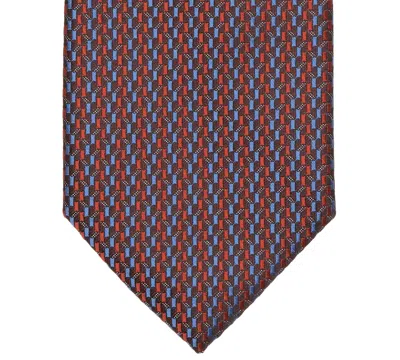 Perry Ellis Portfolio Men's Raser Mini Neat Pattern Classic Tie In Multi