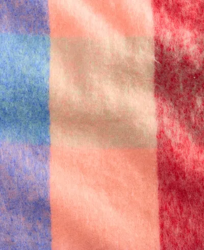 On 34th Brushed Buffalo Plaid Blanket Wrap, Macy's Exclusive In Multi
