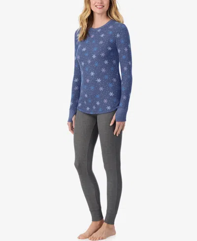 Cuddl Duds Women's Long Sleeve Top In Multi