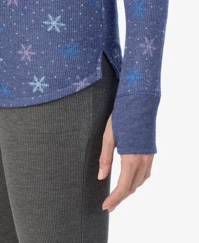 Cuddl Duds Women's Long Sleeve Top In Multi