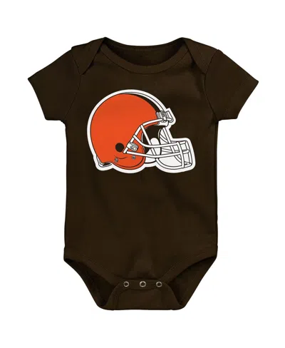 Outerstuff Newborn 3-piece Cincinnati Bengals Little Tike Bodysuit Set In Multi