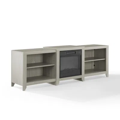 Crosley Furniture Ronin Low Profile Fireplace Tv Stand For 75+ Inch Tv In Neutral