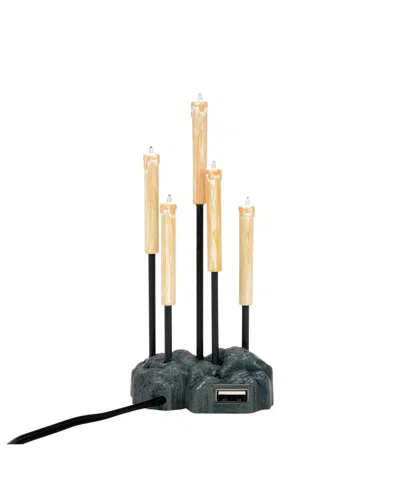 Department Five Floating Candles, Set Of 3 In Black