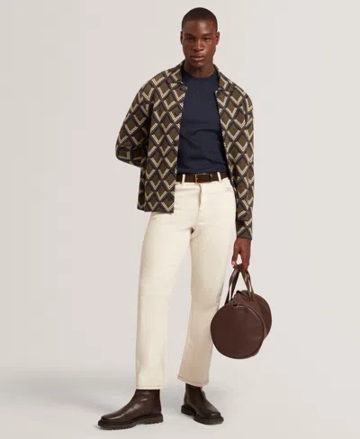 Ted Baker Konrrad Regular Soft Touch Cotton Tee In Blue