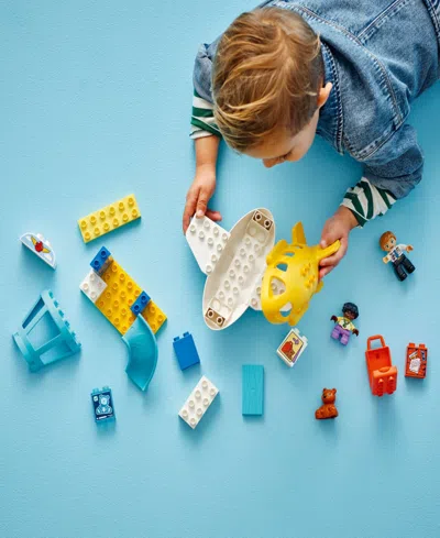 Lego Duplo Town First Time At The Airport 10443 Toy Building Set, 23 Pieces In Multi