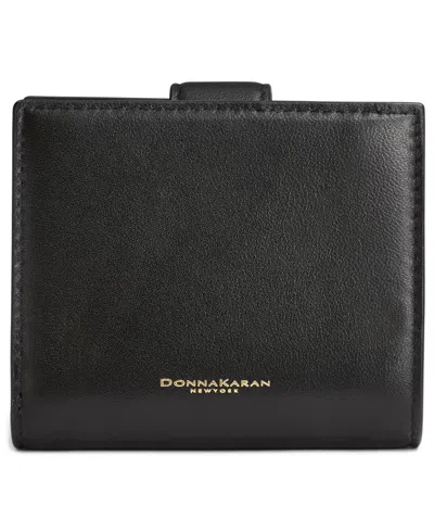 Donna Karan Women's Valley Stream Small Wallet In Black