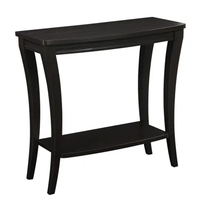 Convience Concept Newport Console Table With Shelf