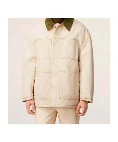 Ami Alexandre Mattiussi Ami Paris 'worker' Jacket In White