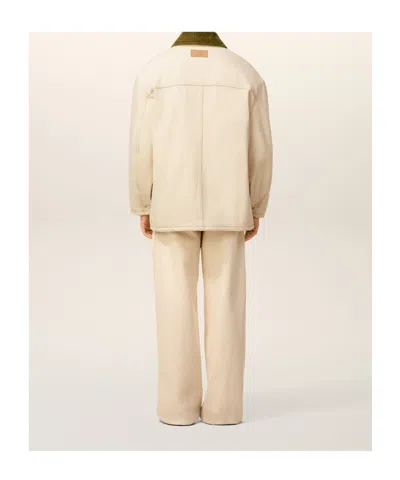 Ami Alexandre Mattiussi Ami Paris 'worker' Jacket In White