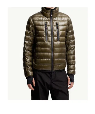 Moncler Grenoble Hers Packable Down Ski Jacket In Green