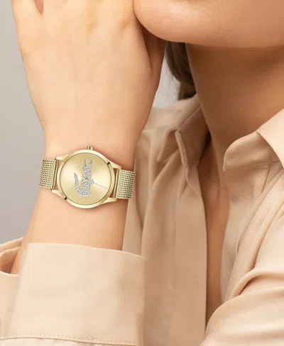 Lacoste Crocodelle Steel Watch - One Size In Gold