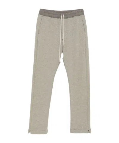 Rick Owens Drkshdw Drawstring Side-cuff Track Pants In Gray