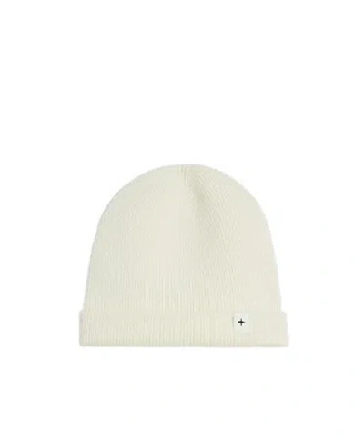 Jil Sander Knitted Rib Hat In White