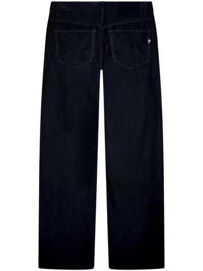 Dondup Corduroy Trousers In Black