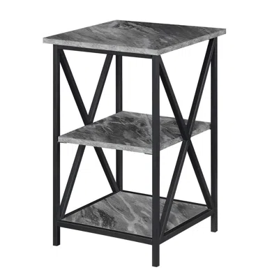 Convenience Concepts Tucson End Table With Shelves, R4-0548