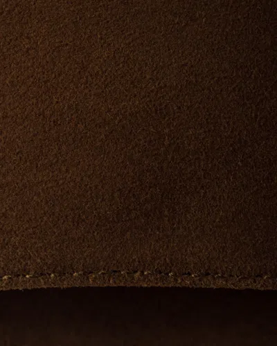 Prada Suede Platform Sandals In Brown