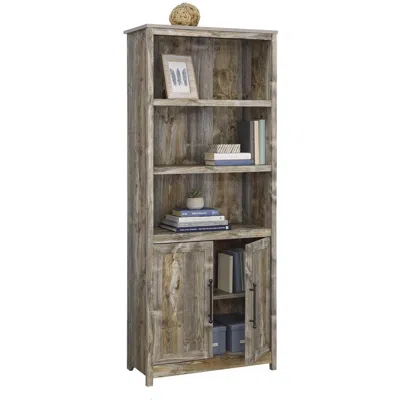 Sauder Granite Trace Library, Rustic Cedar Finish