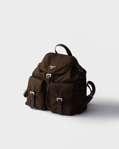 Prada Medium Re-nylon Backpack With Pouch Bags