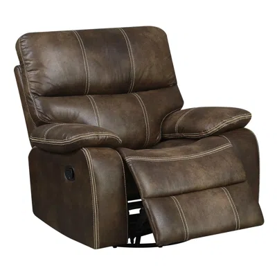 Madrona Burke Swivel Gliding Recliner With Swivel, Glide, And Recline Motion