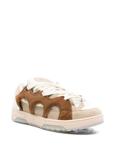 Santha Panelled Sneakers In Neutral