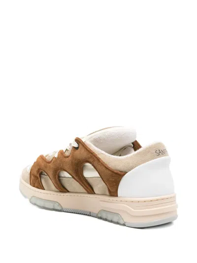 Santha Panelled Sneakers In Neutral