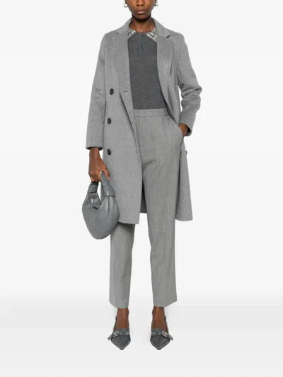 Betta Corradi Abric Coat In Gray