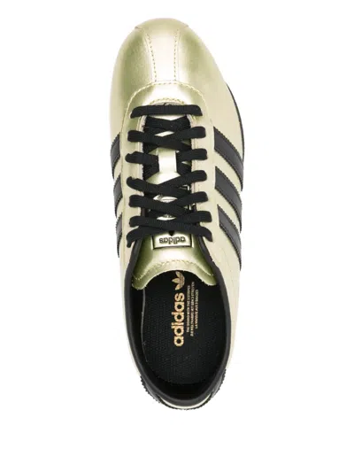 Adidas Originals Tokyo Women S Leather Sneakers In Gold