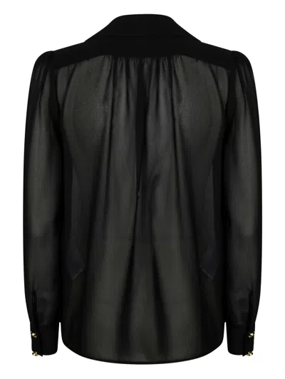 Elisabetta Franchi Viscose Shirt In Black