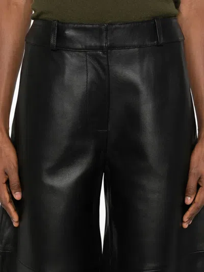 Co Collection Panelled Trousers In Black