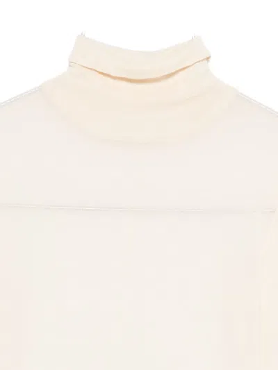 Patrizia Pepe Turtleneck Sweater In Neutral