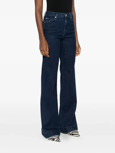 7 For All Mankind Dojo Tried And True Jean In Blue