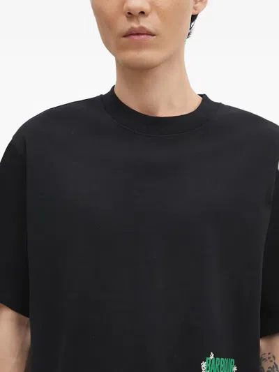 Barbour Graphic-print T-shirt In Black