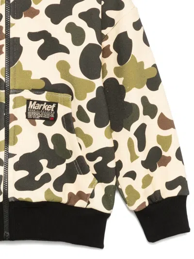 Market Zip-up Hoodie In Multi