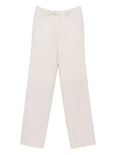 Husbands Straight-leg Trousers In Neutral