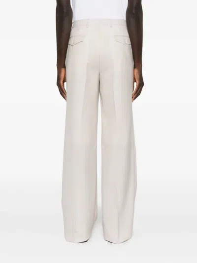 Husbands Straight-leg Trousers In Neutral