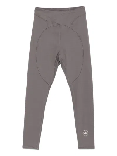 Adidas By Stella Mccartney Adidas By Stella Mc Cartney Logo Leggings In Gray