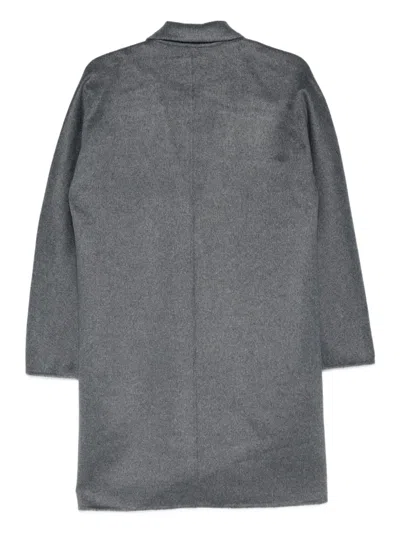 Rails Everest Patch-pocket Single-breasted Coat In Gray