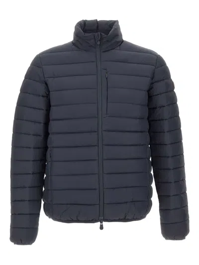 Save The Duck Erion Zip-up Padded Jacket In Black