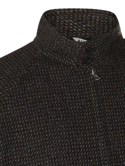 Auralee Giacche Gray Brown Hairline In Multi