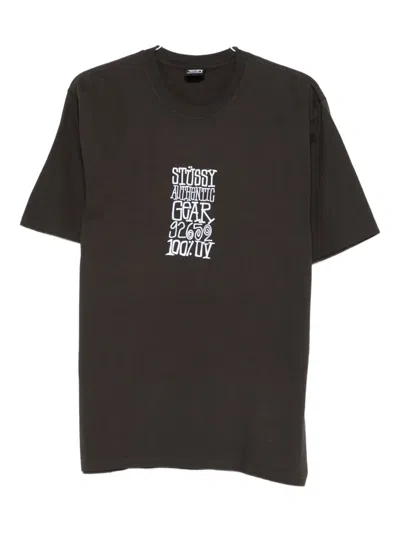 Stussy Authentic Gear T-shirt In Black