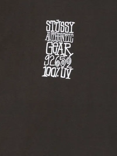 Stussy Authentic Gear T-shirt In Black