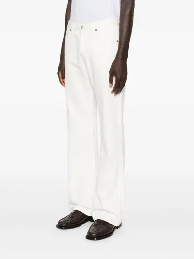 Husbands Five-pocket Jeans In White