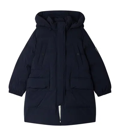 Bonpoint Jorgie Parka Coat In Blue