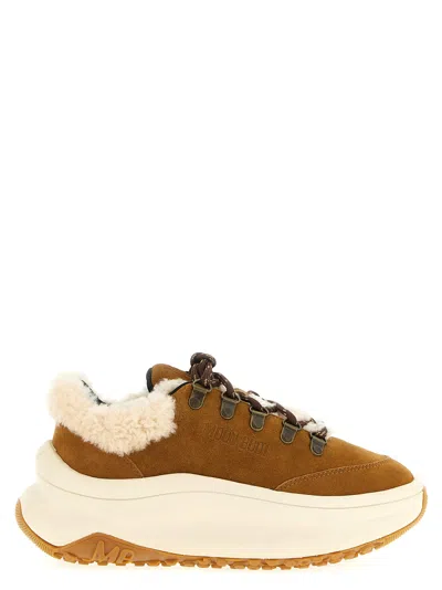 Moon Boot Sneakers Moon247 City Sherling Cognac In Brown
