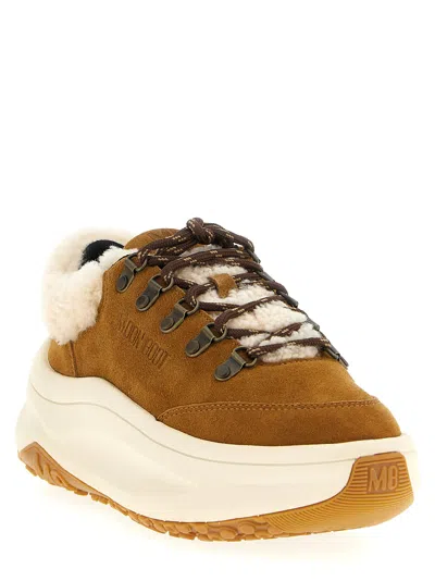 Moon Boot Sneakers Moon247 City Sherling Cognac In Brown