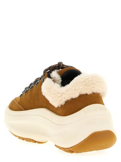 Moon Boot Sneakers Moon247 City Sherling Cognac In Brown