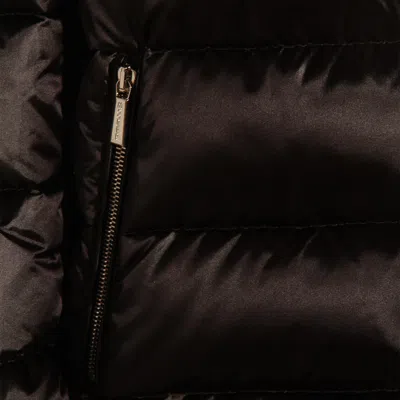 Moorer Insulated Jackets With High Collar And Pockets In Black