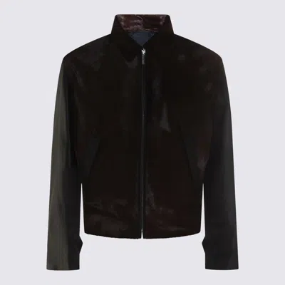 Marni Jackets Blacks And Greys In Black